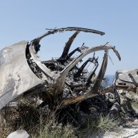 Spaljeni automobili u požaru kod Omiša