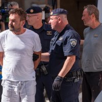 Privođenje četvorke osumnjičene za izazivanje požara u Zadru
