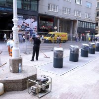 Postavljeni podzemni spremnici na Trgu Bana Jelačića