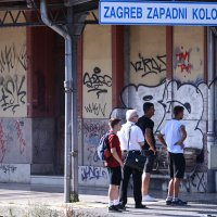 Požar u napuštenoj baraci kod Zapadnog kolodvora, Zagreb