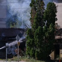Požar u napuštenoj baraci kod Zapadnog kolodvora, Zagreb