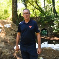 Dan nakon požara na objektu tvrtke Nova Chem u industrijskoj zoni Karlovca