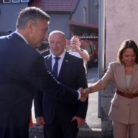 Andrej Plenković, Tomo Medved, Irena Hrstić