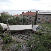 Iskakanje vlaka u Rijeci