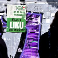 Plakati pozivaju na prosvjed za Liku