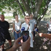 Prosvjednici na Borovju