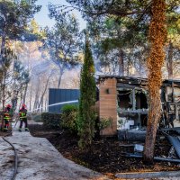 Posljedice požara u resortu Gava na Braču