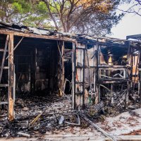 Posljedice požara u resortu Gava na Braču