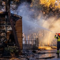 Posljedice požara u resortu Gava na Braču
