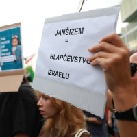 Prosvjed protiv otvaranja izraelskog veleposlanstva u Ljubljani