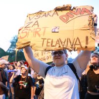 Prosvjed protiv otvaranja izraelskog veleposlanstva u Ljubljani