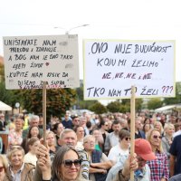 Prosvjed u Našicama