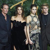 Rande Gerber, Cindy Crawford, Kaia Gerber i Presley Gerber