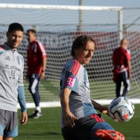 Hrvatska nogometna reprezentacija, trening, Rijeka
