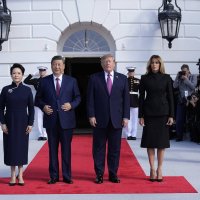Peng Liyuan, Xi Jinping, Donald Trump, Melania Trump