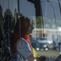 Tramvaj 17 u vožnji tijekom štrajka