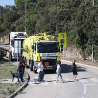 Koromačno: Građani blokirali prometnicu zbog dovoza otpada iz Like