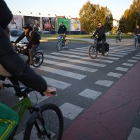 Građani masovno na biciklima
