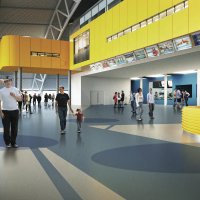Renderi Arene Burgas, budućeg poprišta Eurosonga