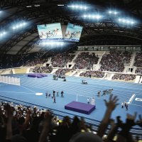Renderi Arene Burgas, budućeg poprišta Eurosonga