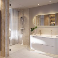 Residences Aurora - Type B - bathroom - coastal calm