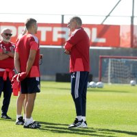 Hrvatska nogometna reprezentacija, trening nakon 7:0 poraza od Engleske, Rujevica, 4.10.2026.