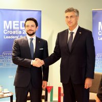 Andrej Plenković i Al Hussein bin Abdullah II