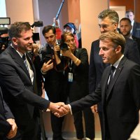 Emmanuel Macron stigao u Split