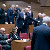 Zagreb: Svečano obilježen Dan Hrvatskoga sabora i 35. obljetnica donošenja Odluke o raskidu državnopravnih veza s SFRJ