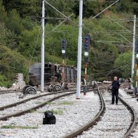 Izlijetanje vlaka kod Rijeke
