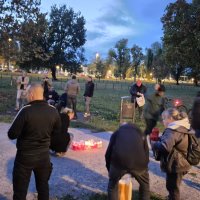Okupljanje u čast Gorana Bareta u Zagrebu