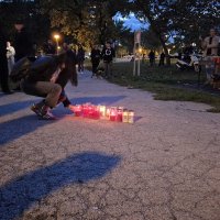 Okupljanje u čast Gorana Bareta u Zagrebu