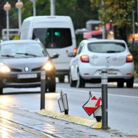 Oštećeni stupići u Savskoj