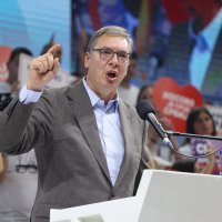 Aleksandar Vučić na skupu u Zaječaru