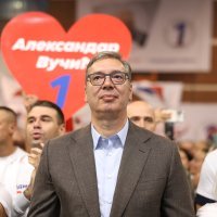 Aleksandar Vučić na skupu u Zaječaru