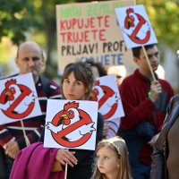 Prosvjed protiv farme Veliki Pažut