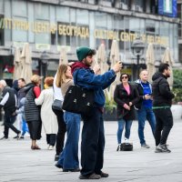 Atmosfera u Beogradu na izborni dan