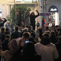 Slavlje građana na Trgu Republike u Beogradu