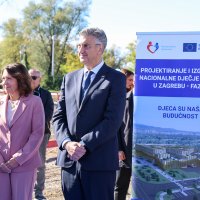 Svečanost polaganja kamena temeljca Nacionalne dječje bolnice