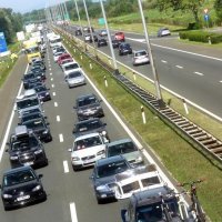 Na zagrebačkoj obilaznici vladaju prometne gužve u smjeru mora
