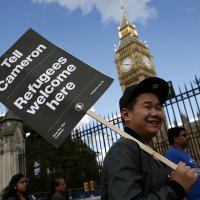 Prosvjedi potpore izbjeglicama po Europi 04