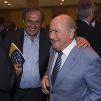 Michel Platini Sepp Blatter