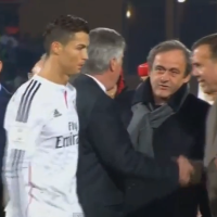 Crisriano Ronaldo i Michel Platini