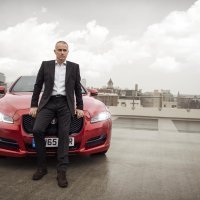 Jose Mourinho i Jaguar XJ  (2)
