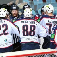 KHL Medvescak - HC Sibir Novosibirsk. Mathew Murley