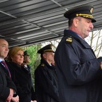 Predsjednica Grabar Kitarović na svečanoj prisegi ročnika u vojarni 123. brigade HV