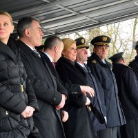 Predsjednica Grabar Kitarović na svečanoj prisegi ročnika u vojarni 123. brigade HV
