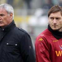 Claudio Ranieri i Francesco Totti