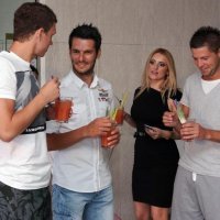 Edin Džeko i Emir Spahić u Dubrovniku