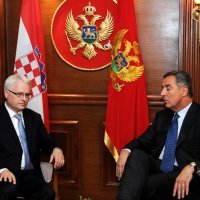 Ivo Josipović i Milo Đukanović